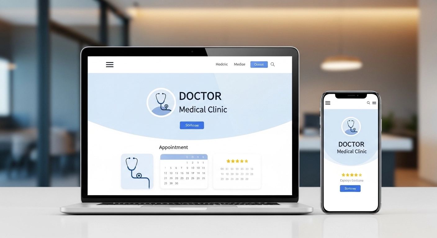 Doctors and Clinic Website - ZNT Solutions