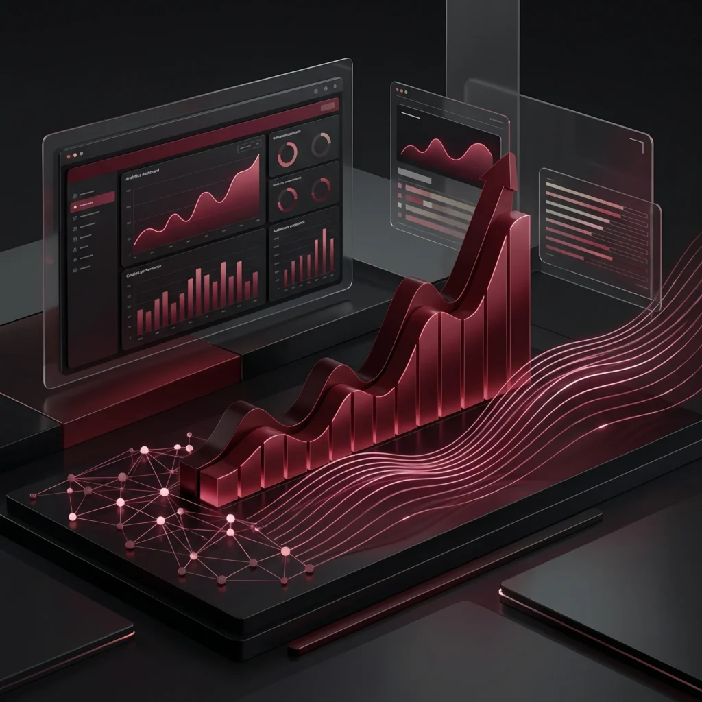 social media marketing strategy dashboard